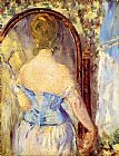 Before the Mirror by Edouard Manet